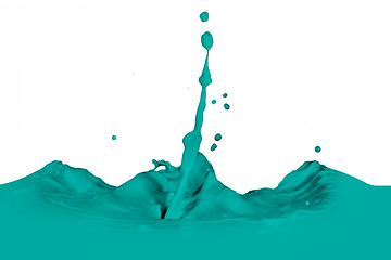 Image showing splashing paint