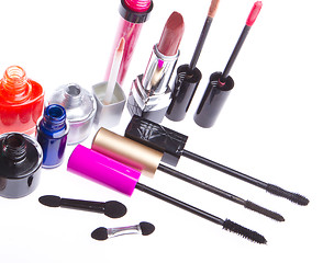 Image showing cosmetic makeup products