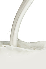 Image showing milk splash