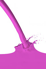 Image showing splashing paint