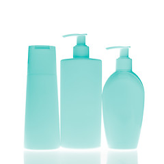 Image showing cosmetic bottles