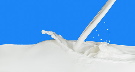 Image showing milk splash