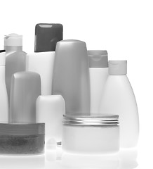 Image showing cosmetic bottles