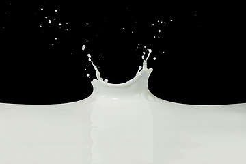 Image showing milk splash