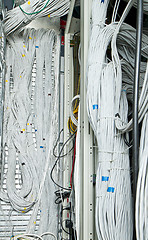 Image showing network cables concept