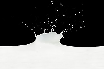 Image showing milk splash