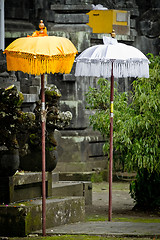 Image showing symbolic hindu umbrella