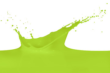 Image showing splashing paint