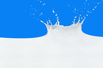 Image showing milk splash