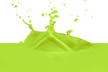 Image showing splashing paint