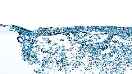 Image showing bubbles in water