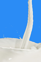 Image showing milk splash