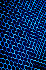 Image showing abstract metallic grid