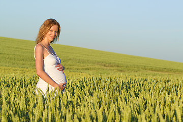 Image showing pregnant woman