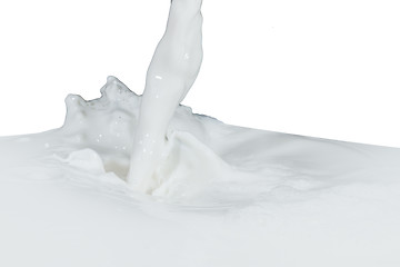 Image showing milk splash