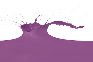 Image showing splashing paint