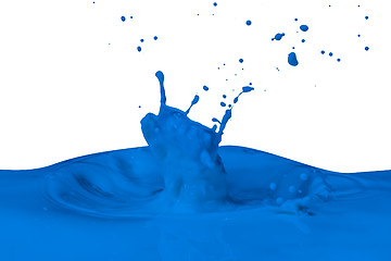 Image showing splashing paint