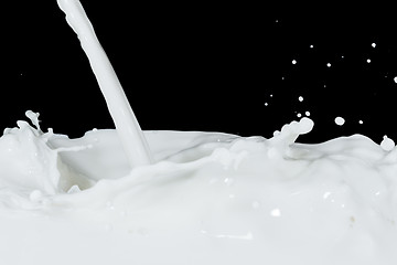 Image showing milk splash