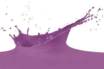 Image showing splashing paint