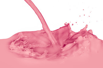 Image showing splashing milk