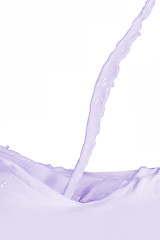 Image showing splashing milk