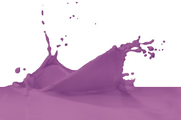 Image showing splashing paint