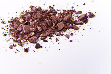 Image showing crushed eyeshadow