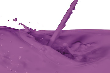 Image showing splashing paint