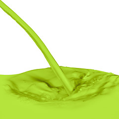 Image showing splashing paint