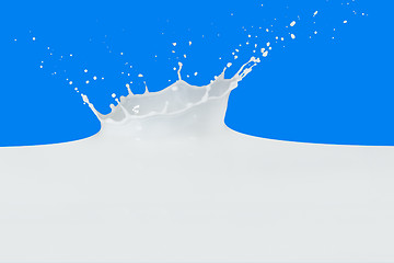 Image showing milk splash