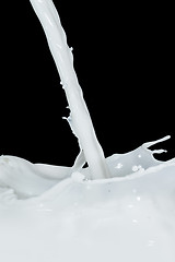 Image showing milk splash