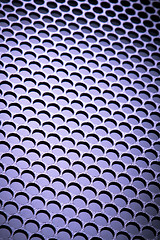 Image showing abstract metallic grid