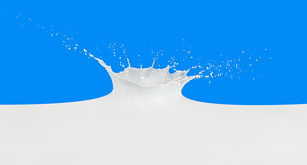 Image showing milk splash