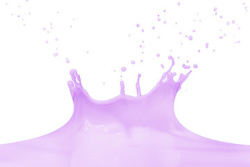 Image showing splashing milk