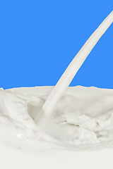 Image showing milk splash