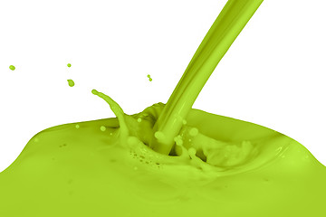 Image showing splashing paint