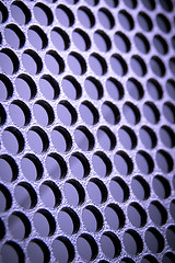 Image showing abstract metallic grid