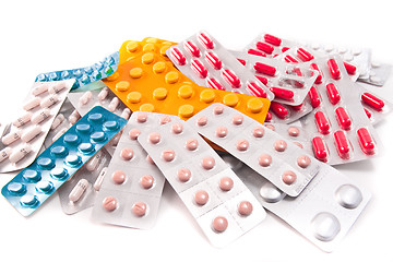 Image showing packs of pills