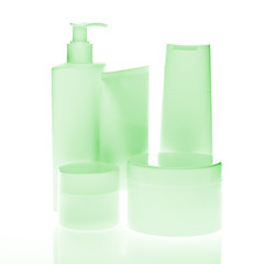 Image showing cosmetic bottles