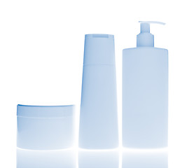 Image showing cosmetic bottles