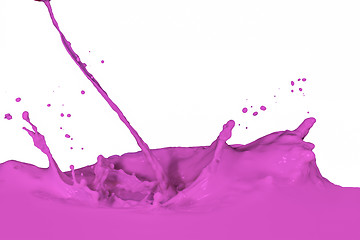 Image showing splashing paint