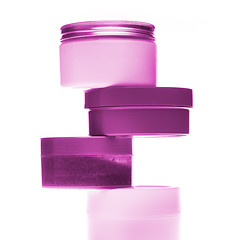 Image showing cosmetic bottles