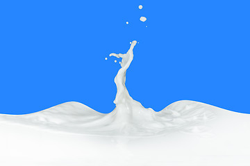 Image showing milk splash