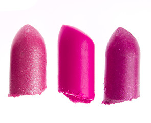 Image showing scraps of lipstick