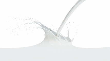 Image showing milk splash