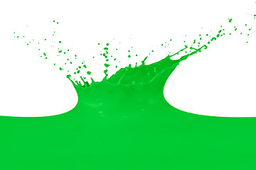 Image showing splashing paint