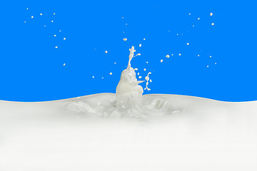 Image showing milk splash