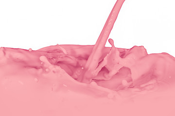 Image showing splashing milk