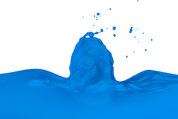 Image showing splashing paint