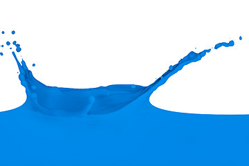 Image showing splashing paint